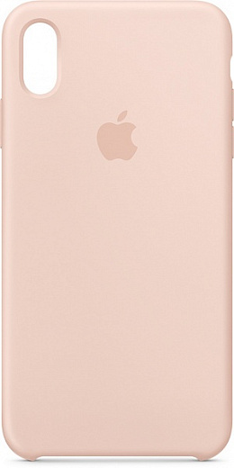 Чехол оригинальный Apple для iPhone Xs (розовое золото)